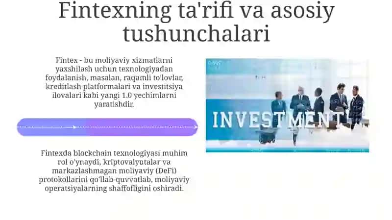 Fintech kompaniyalari va fintech loyihalari 4