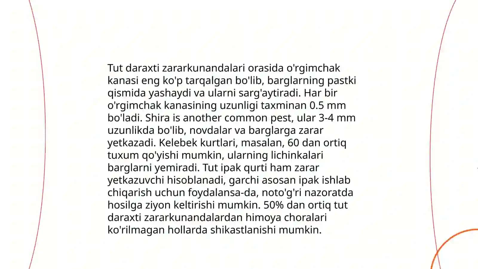 Tok va tut zararkunandalari va ularga qarshi kurash choralari 4