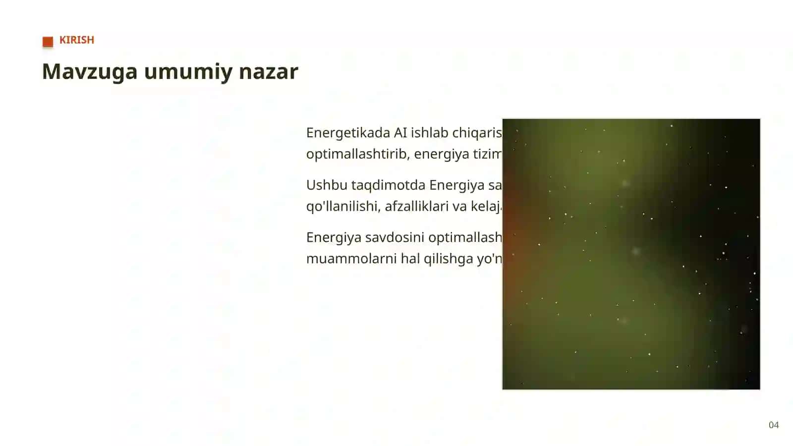 AI ENERGETIKA SOHASIDA 4