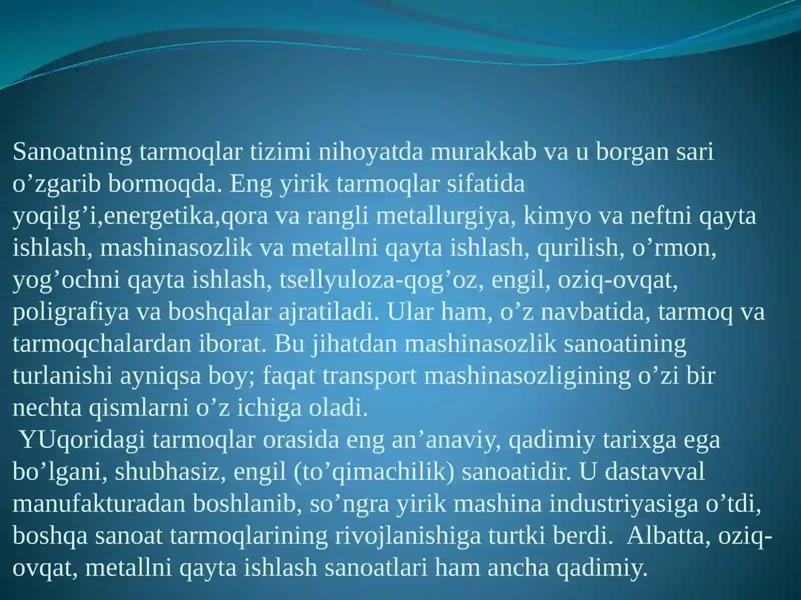 Farg’ona Davlat Universiteti Tabiiy fanlar fakulteti Geografiya yo’nalishi 4