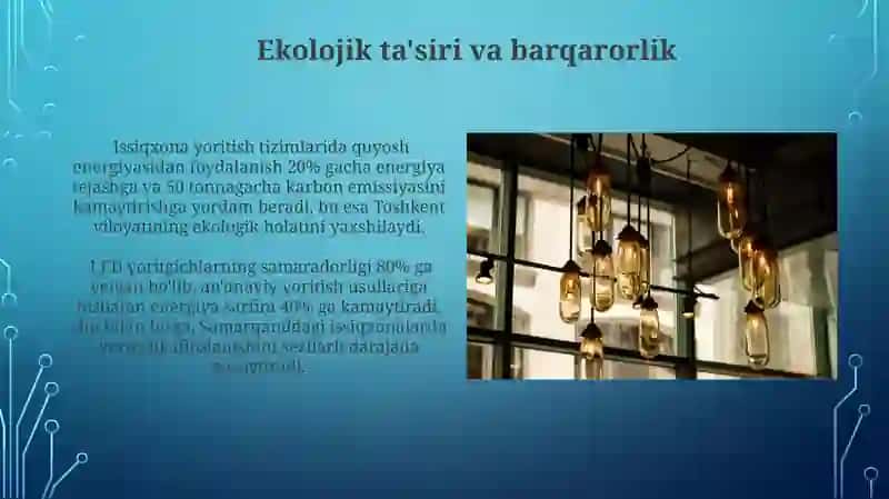 Issiqxona Yoritish Tizimlari Uchun Elektr Ta'minoti 4