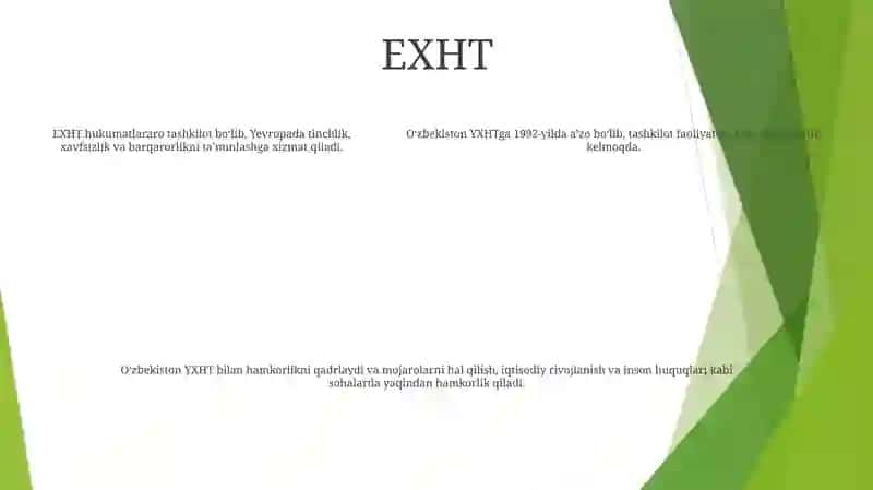 O‘zbekiston Respublikasining Xalqaro Tashkilotlar Bilan Hamkorligi 4