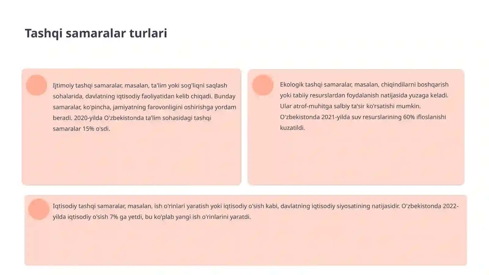 Tashqi samaralar va ijtimoiy ne’matlar 4