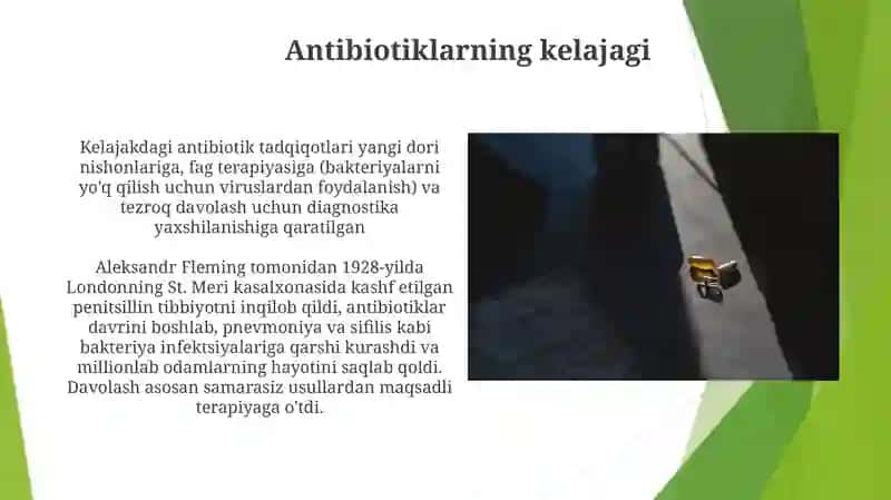 Penitsilin va antibiotiklar tarixi 4