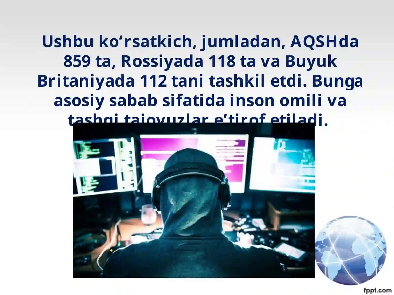 Axborot xavfsizligi tushunchasi va samaradorligi ko‘rsatkichlari 4
