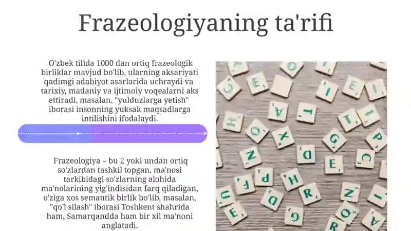 Frazeologiya haqida ma'lumot 4