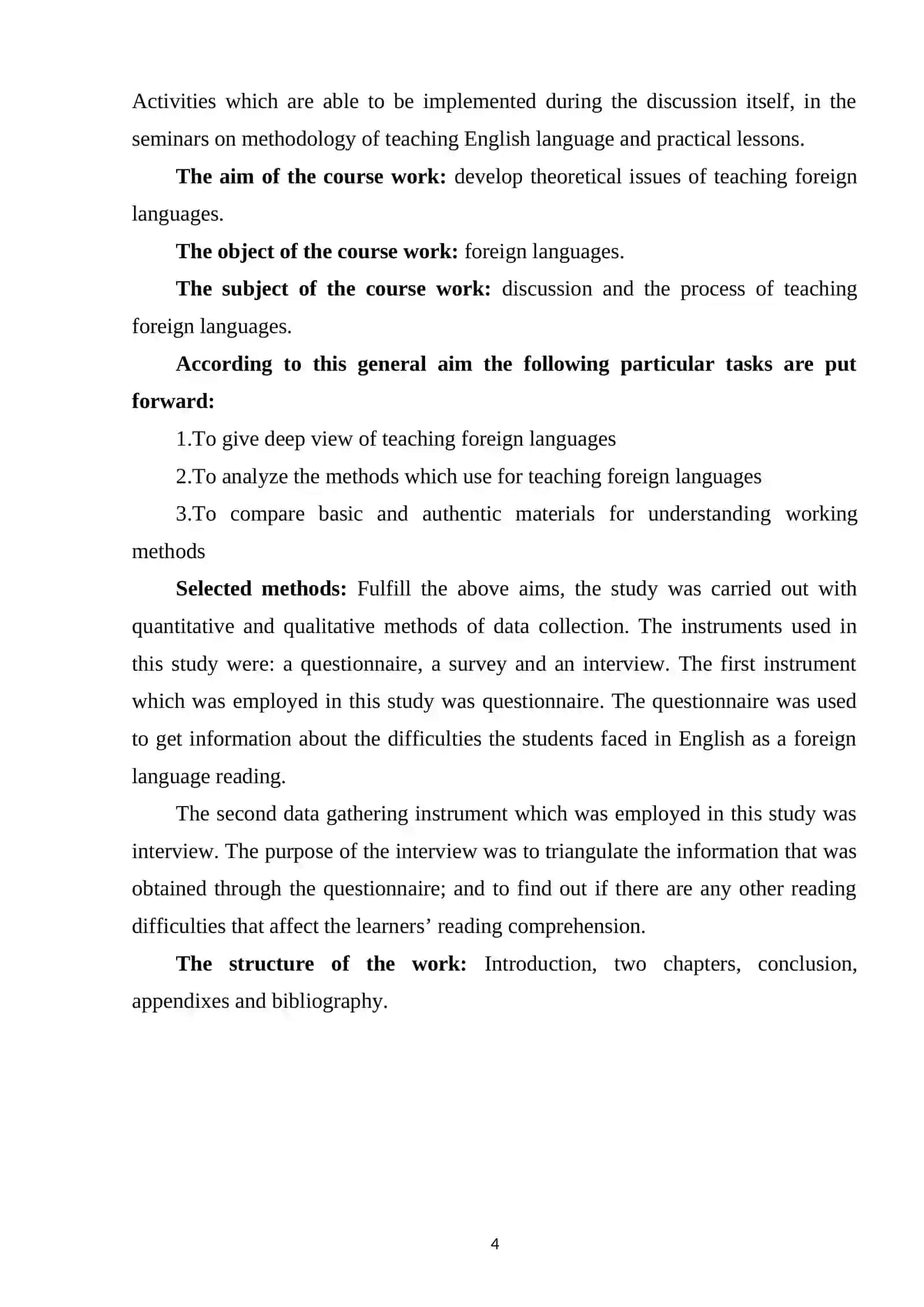 THEORETICAL ISSUES OF TEACHING FOREIGN LANGUAGES 4