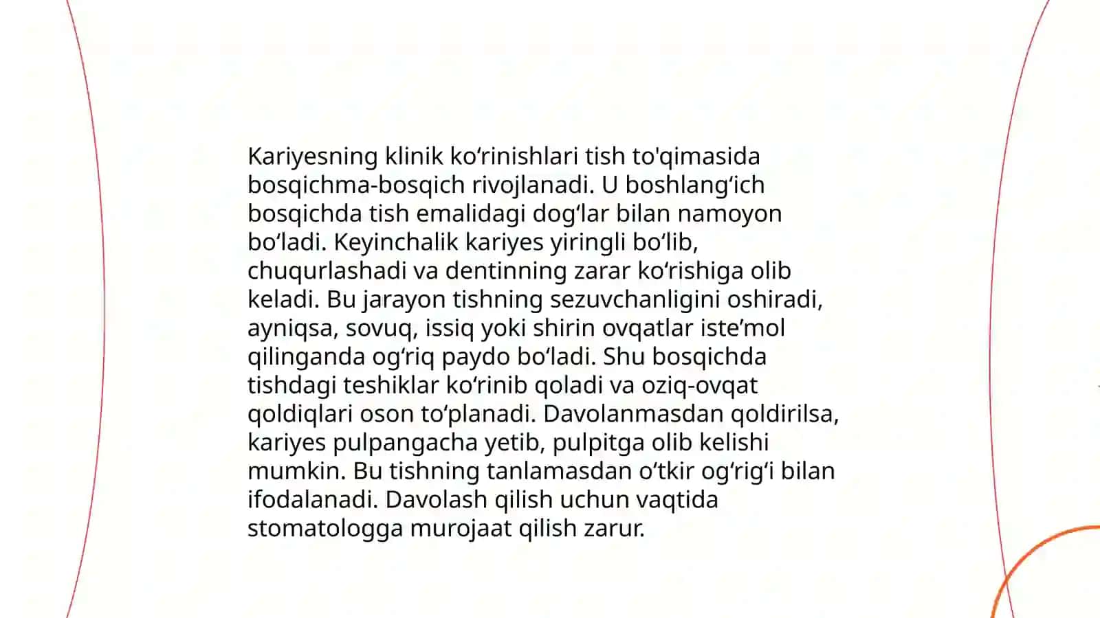 Boshlang’ich yuza kariyesda endogen va ekzogen davolash usullari 4