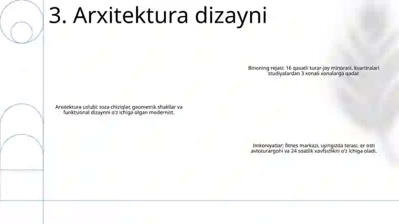 Ko'P Qavatli Turar Joy Loyihasi 4