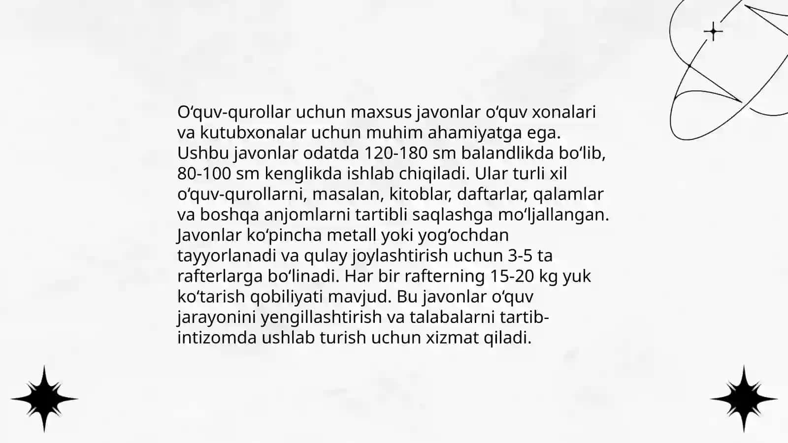 Tabiiy fanlar xonasini jihozlash va o‘lkashunoslik burchagini tashkil etish 4