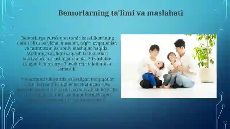 Oilaviy Tibbiyot: Bemor uchun sifatli yordam 4