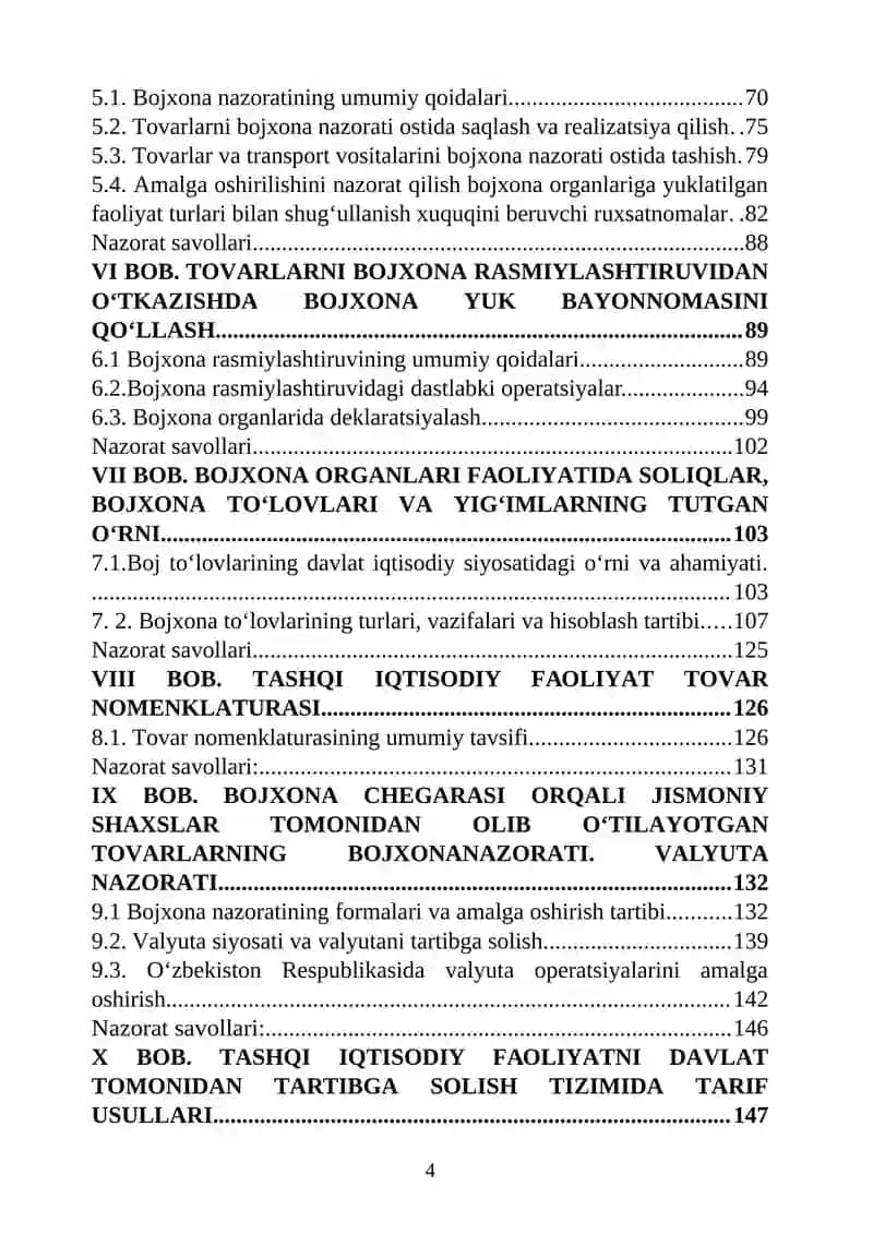 Bоjxоnа ishi vа xаvsizligi 4
