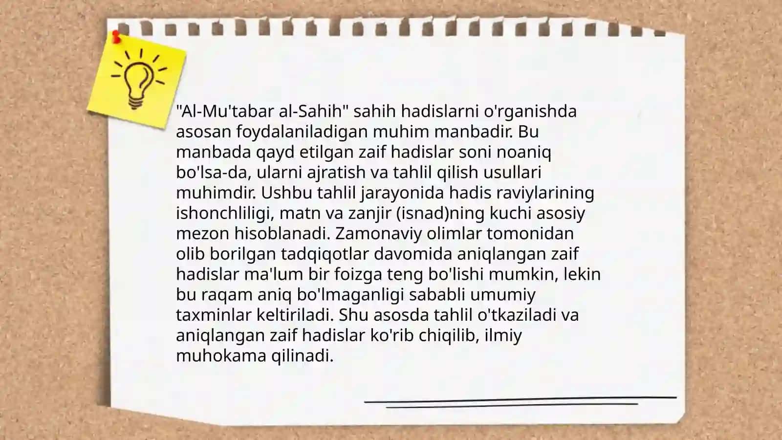 Jome as-Sahihdagi sahobalardan keltirilgan zaif hadislar 4