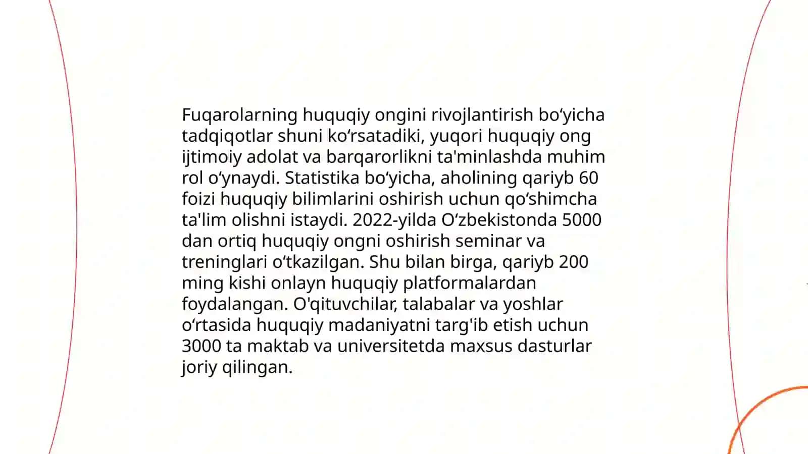 Huquq-targ'ibot otlrganlari va sud tizimidagi o'zgarishlar 4