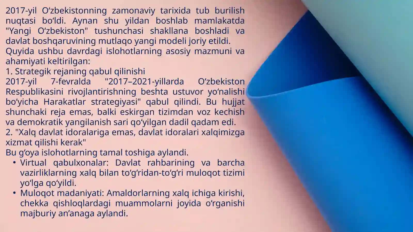 Yangi O‘zbekistonda xalqchil va insonparvar davlat qurishning ijtimoiy-siyosiy ahamiyati 4