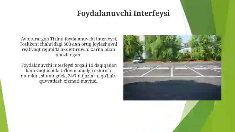 Avtoparkovka tizimi 4