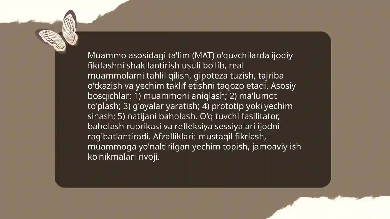 Oʻquvchilarni ijodkorlik qobiliyatlarini rivojlantirish usullari 4