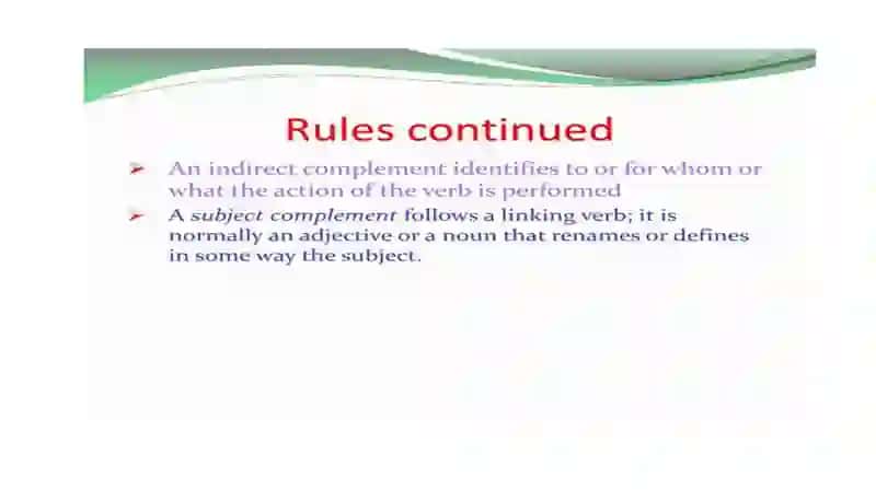 COMPLEMENT LETTER 4