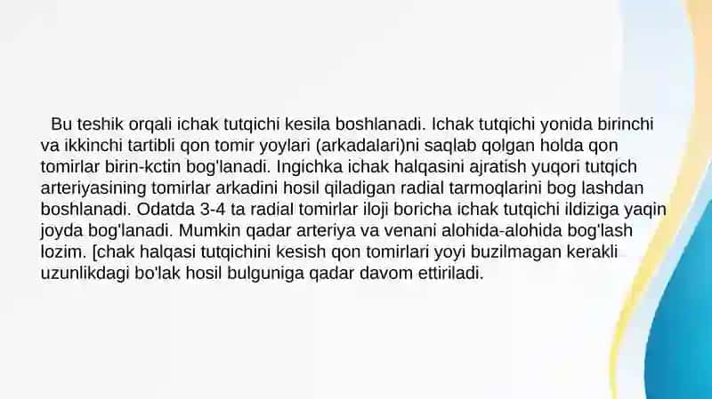 Bolalarda gitraxeya-qizilongachoqmalari operatsiyalari 4
