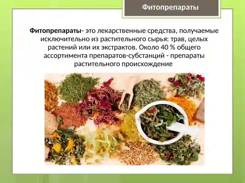 Лекарственные препараты растительного происхождения 4