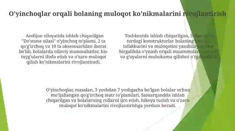 Bola tarbiyasida milliy oʻyinchoq va qoʻgʻirchoqlarning roʻli 4