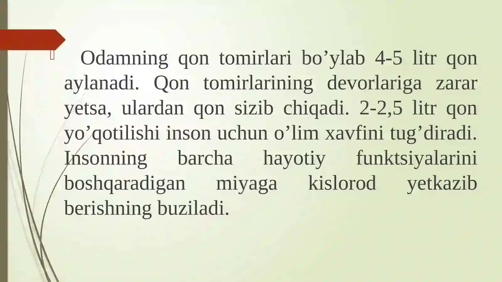 Qon ketishi va uni to'xtatish usullari 4