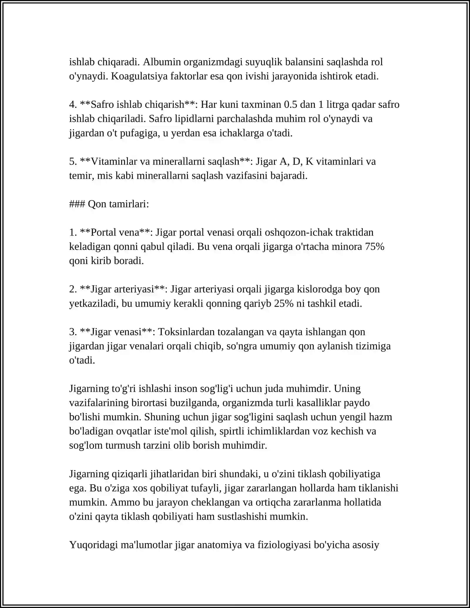 JIGAR VA O'T YO'LLARI NUR TEKSHIRISH USULLARI 4