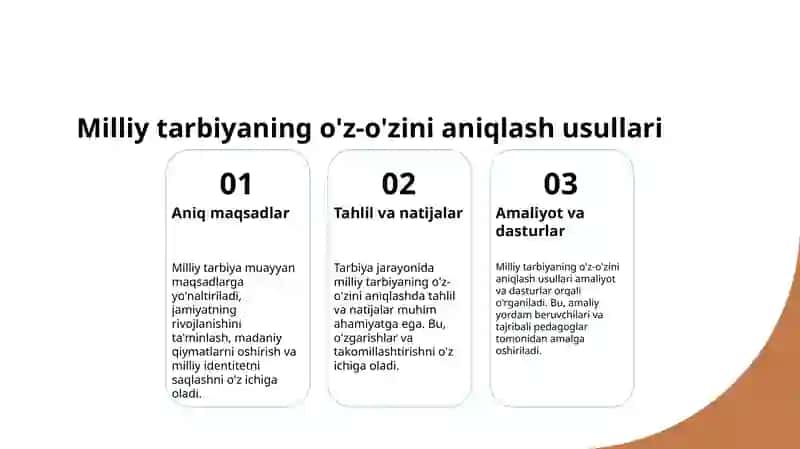 Milliy tarbiya tushunchasining mohiyati 4