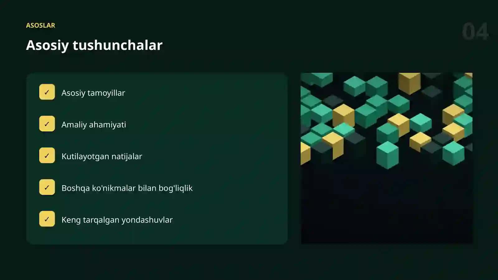 AI KASBLARI VA KO'NIKMALAR 4