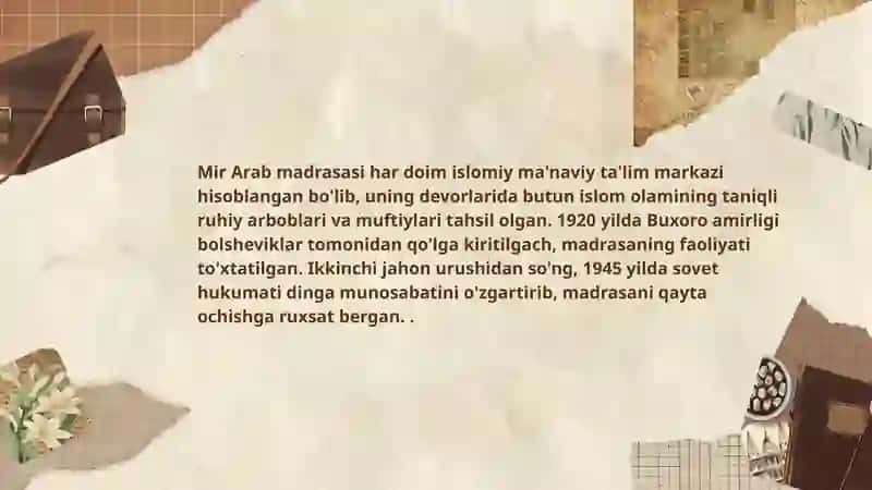Mir Arab madrasasi 4