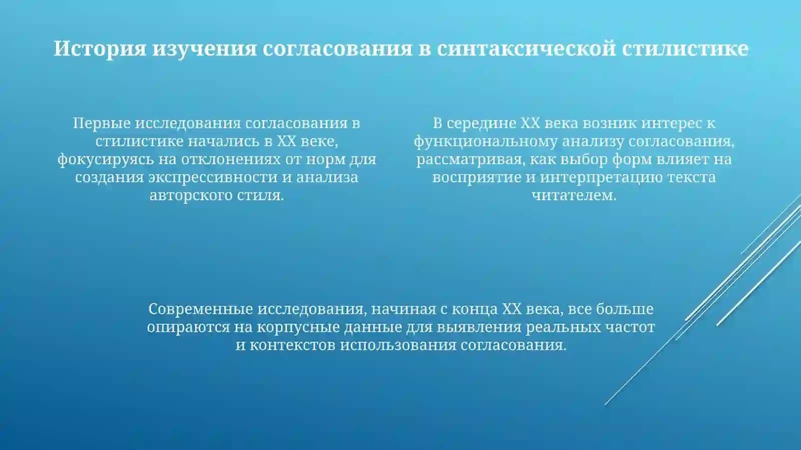Современные тенденции синтаксической стилистики. Согласование сказуемого с подлежащим 4