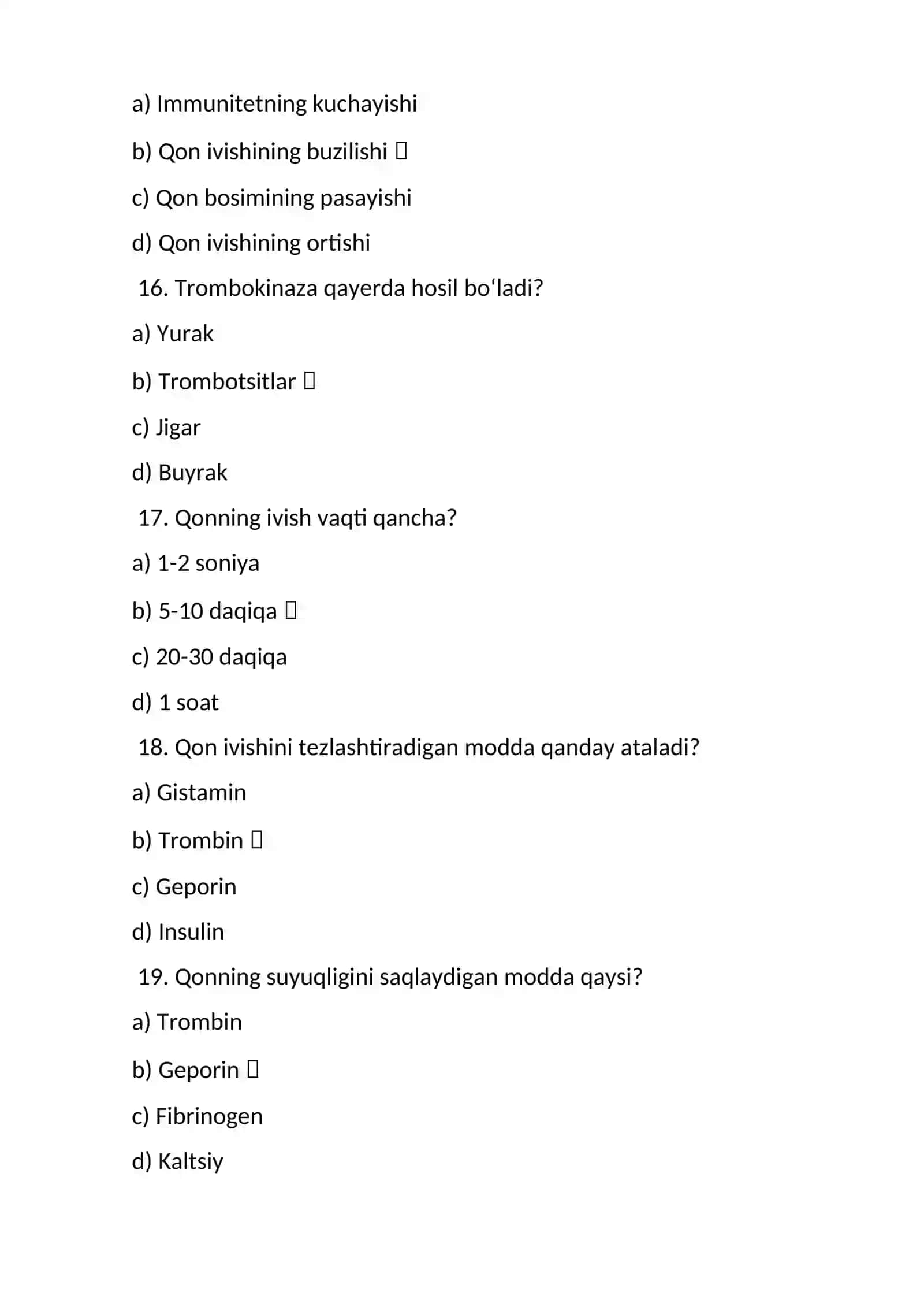 Leykotsitlar, ularning turlari va funksiyalari 4