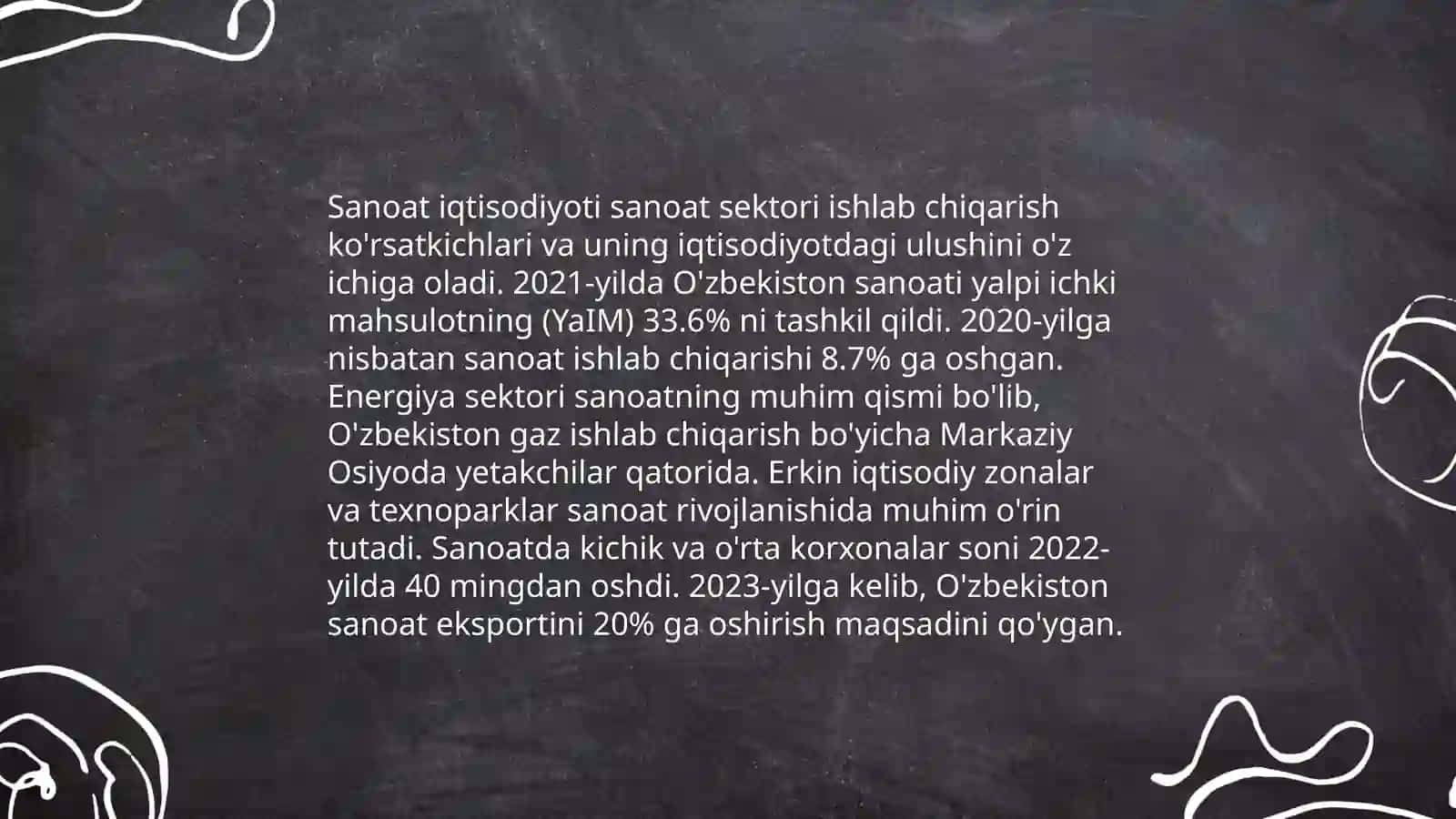 Sanoat iqtisodiyoti 4