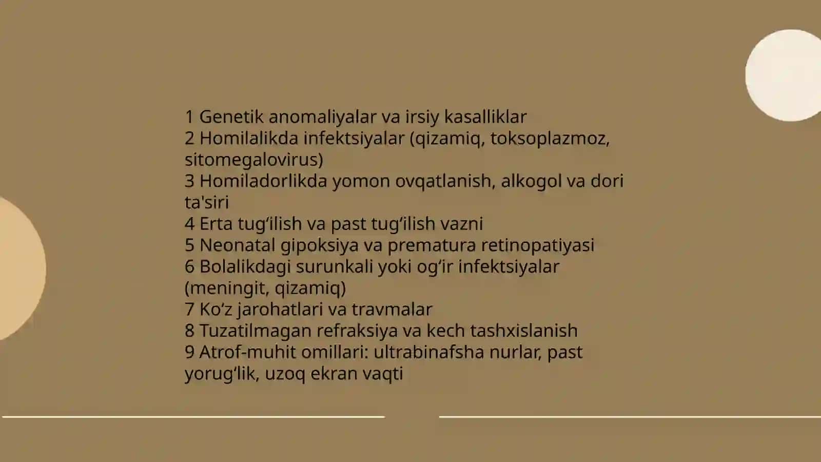 Ko'rishda nuqsoni bor bolalar 4