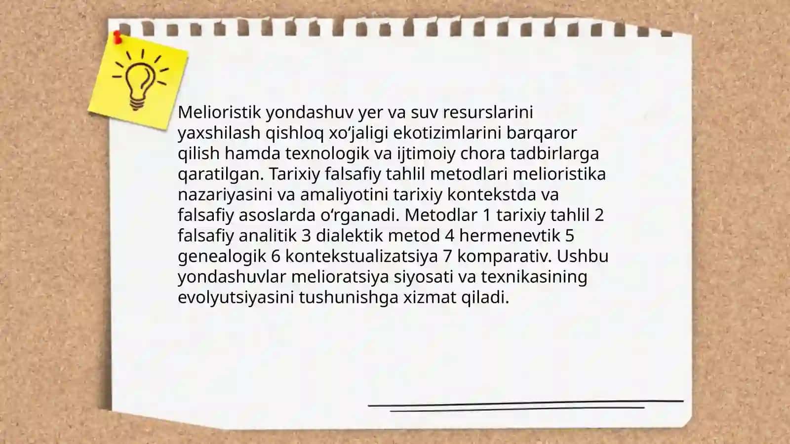 Melioristik yondashuvning nazariy asoslari va amaliyoti 4