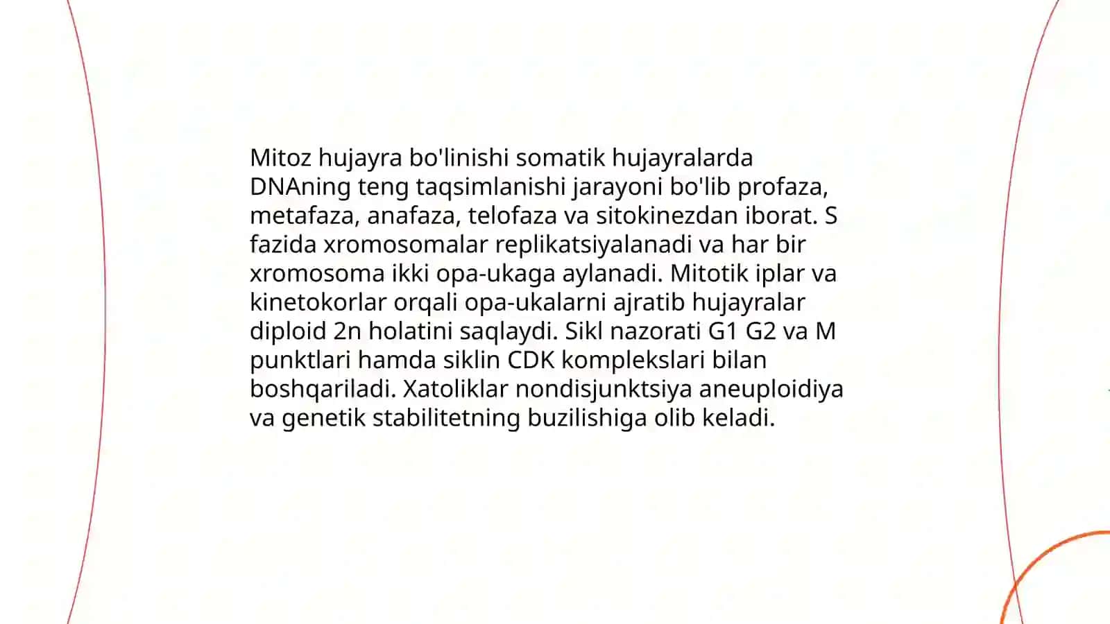 Genetikaning tabiiy fanlar tizimida o'rni 4