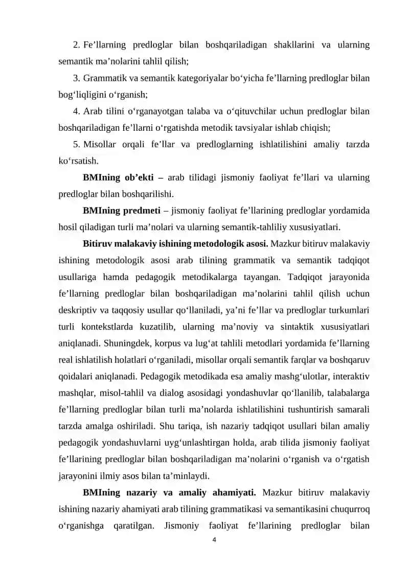 Jismoniy faoliyat fe’llarining predloglar bilan boshqariladigan ma’nolari 4