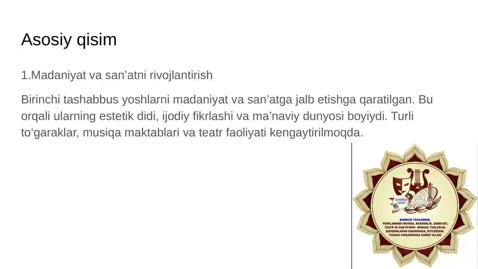 Prezident tomonidan ilgari surilgan 5 ta muhim tashabbus 4