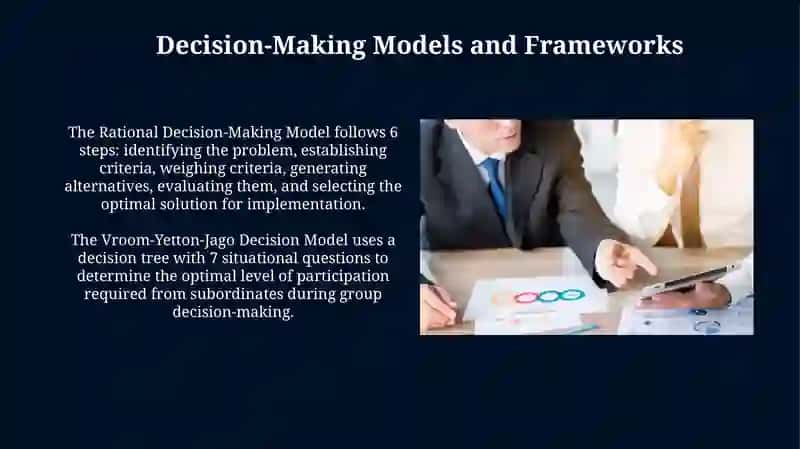 Presentation on Decision-Making Processes in Management 4