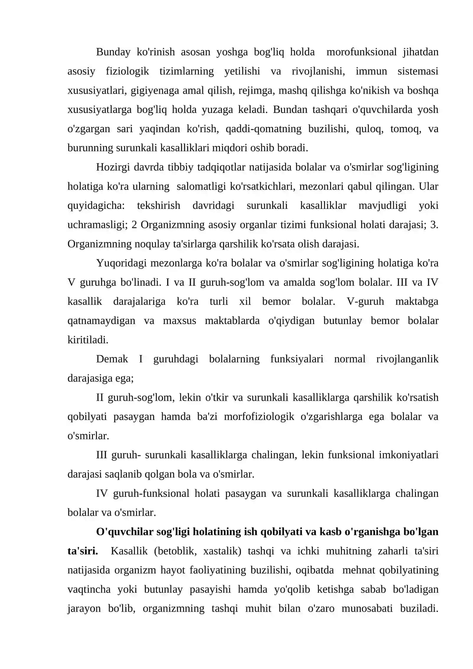 Bolalar salomatligi xolati va uni himoyalash 4