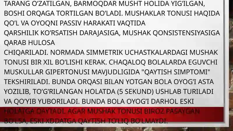 BOLALARDA MUSHAK TIZIMI ANATOMOFIZIOLOGIK XUSUSIYATLARI 4