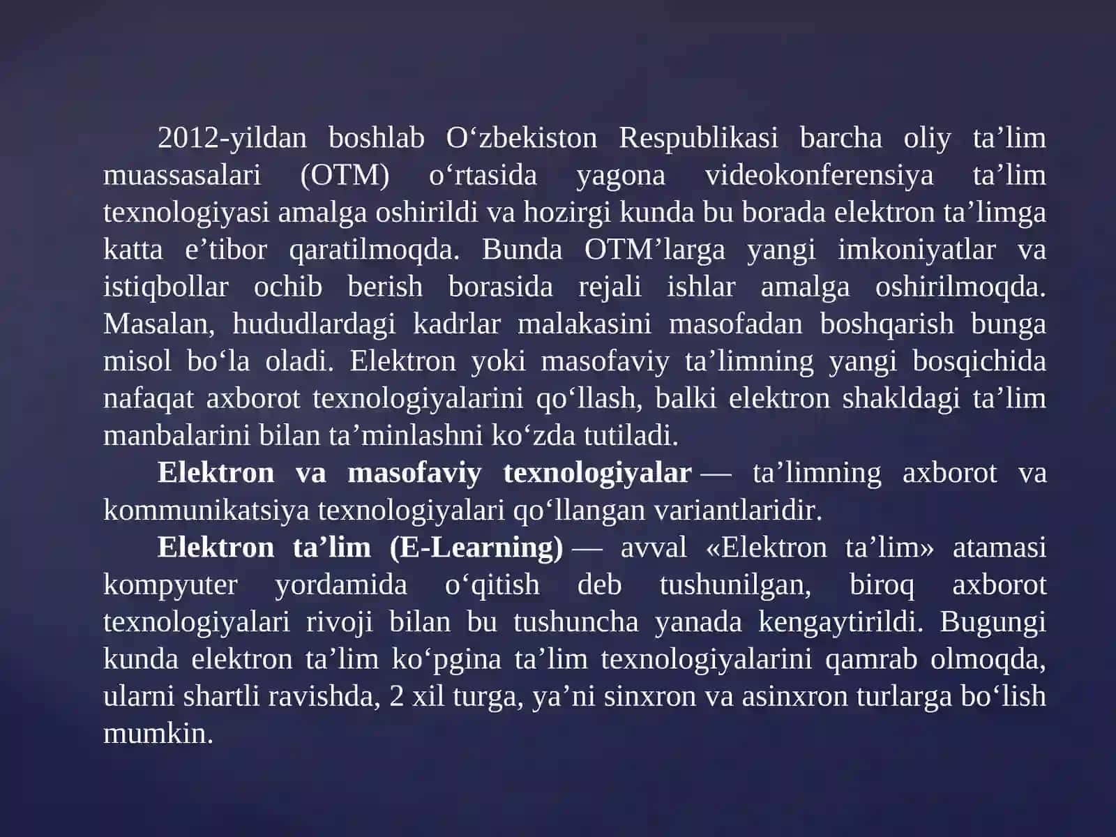 Та’limda zamonaviy axborot texnologiyalari yangi imkoniyatlar 4