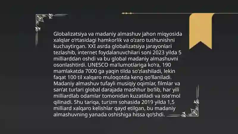 Globalizatsiya va iqtisodiy o'sish 4