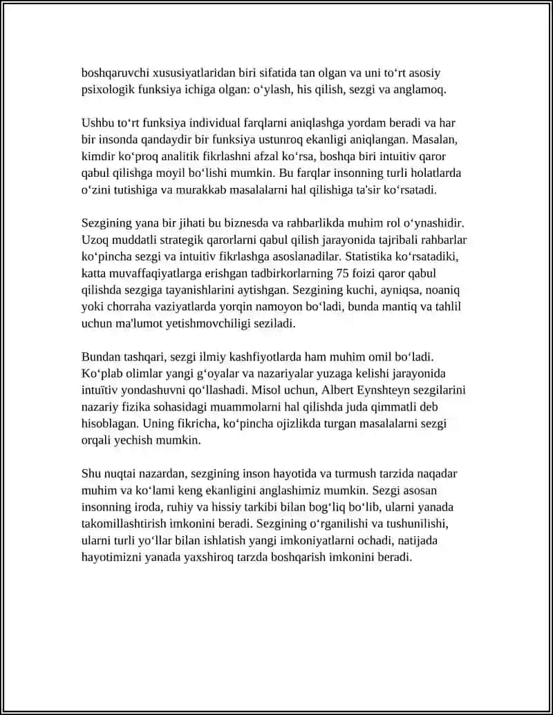 SEZGILAR HAQIDA UMUMIY TUSHUNCHA VA UNING NERV-FIZYALAGIK ASOSLARI 4