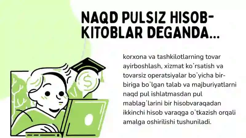 Naqd pulsiz hisob-kitob hujjatlarini  rasmiylashtirish 4