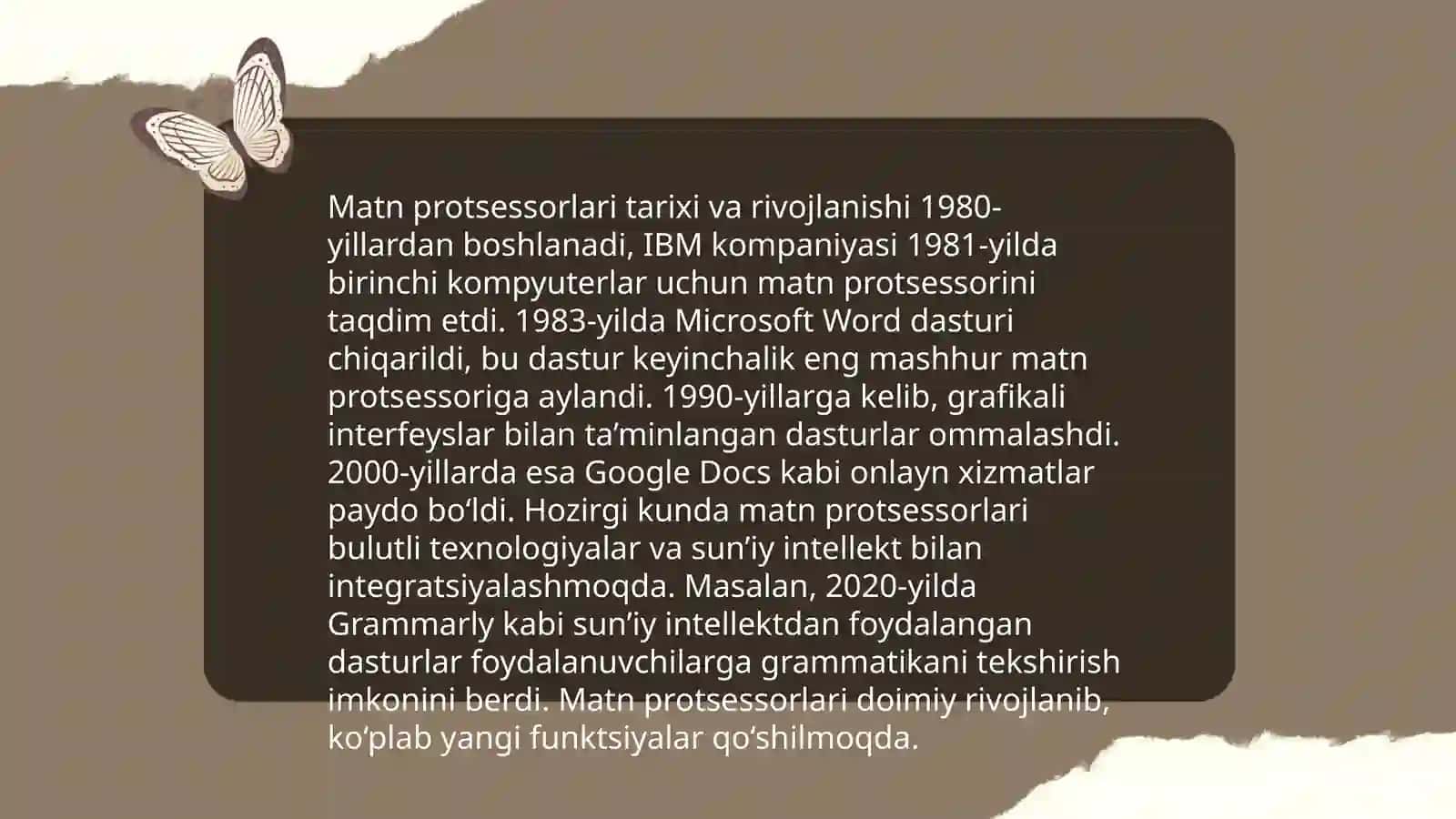 Matn protsessorlari va ularning ta’limiy imkoniyatlari 4