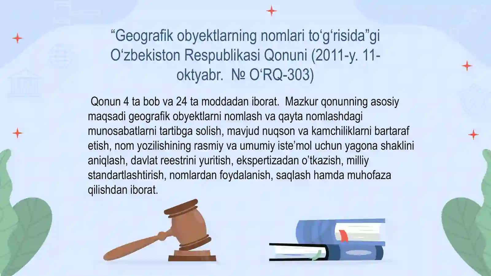 Geografik obyektlarni nomlashga oid huquqiy-me’yoriy hujjatlar 4