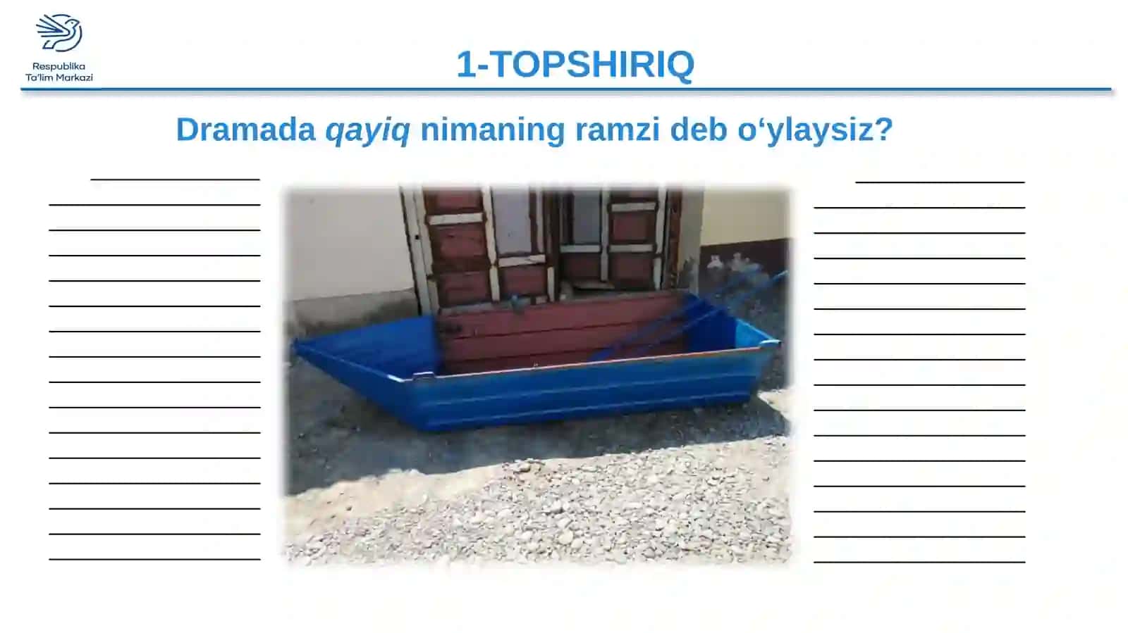 ERKIN A‘ZAMOVNING “TANHO QAYIQ” DRAMASI 4