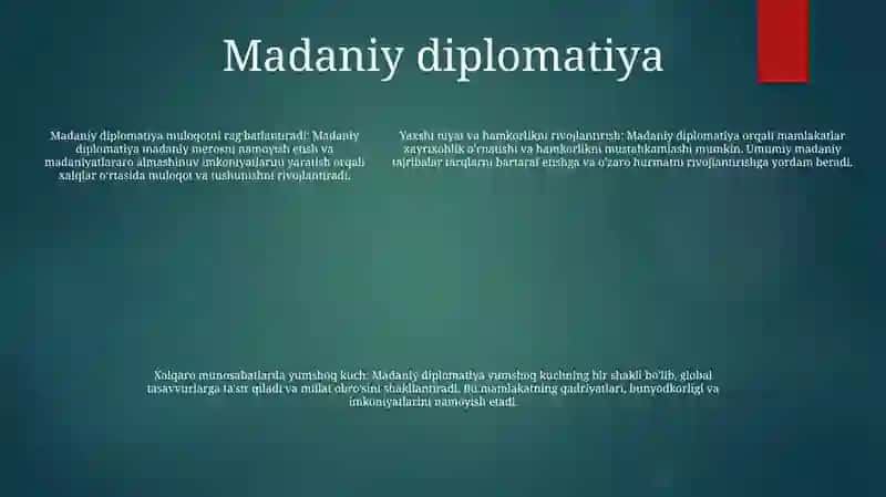 Ozbekiston Va Jahon Hamjamiyati 4