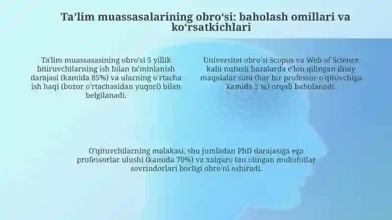 Oliy taʼlim tizimining tipologik tasnifi mezonlari 4